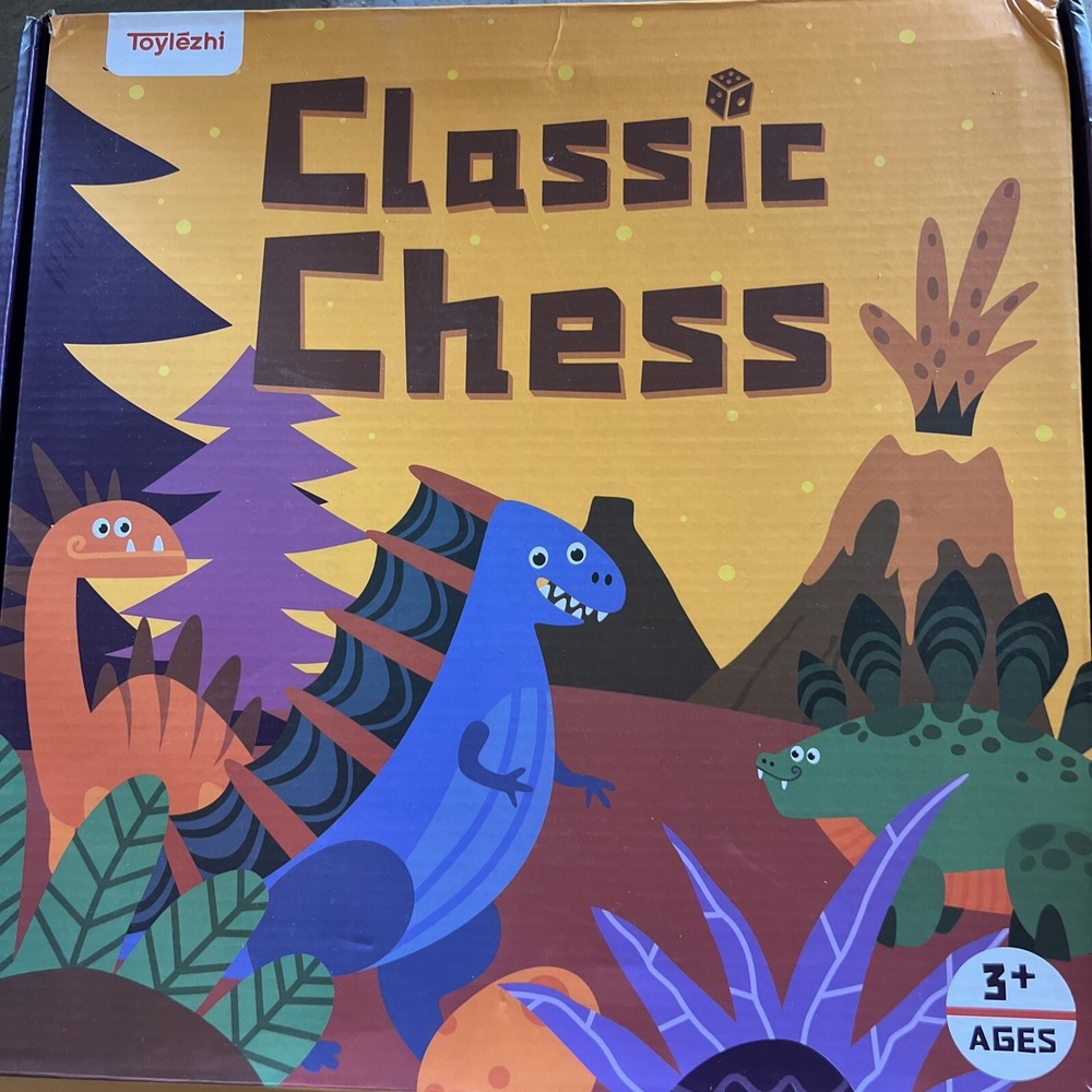 Chinese Wooden Classic Chess Set for Kids Halloween